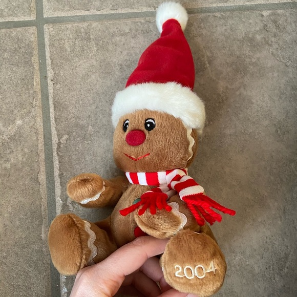 Sears 2004 Christmas plush “Ginger Bell” gingerbread man - Picture 5 of 5